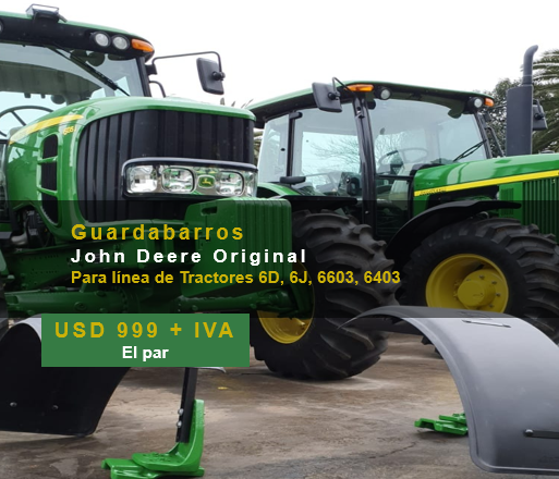 Guardabarros John Deere Original